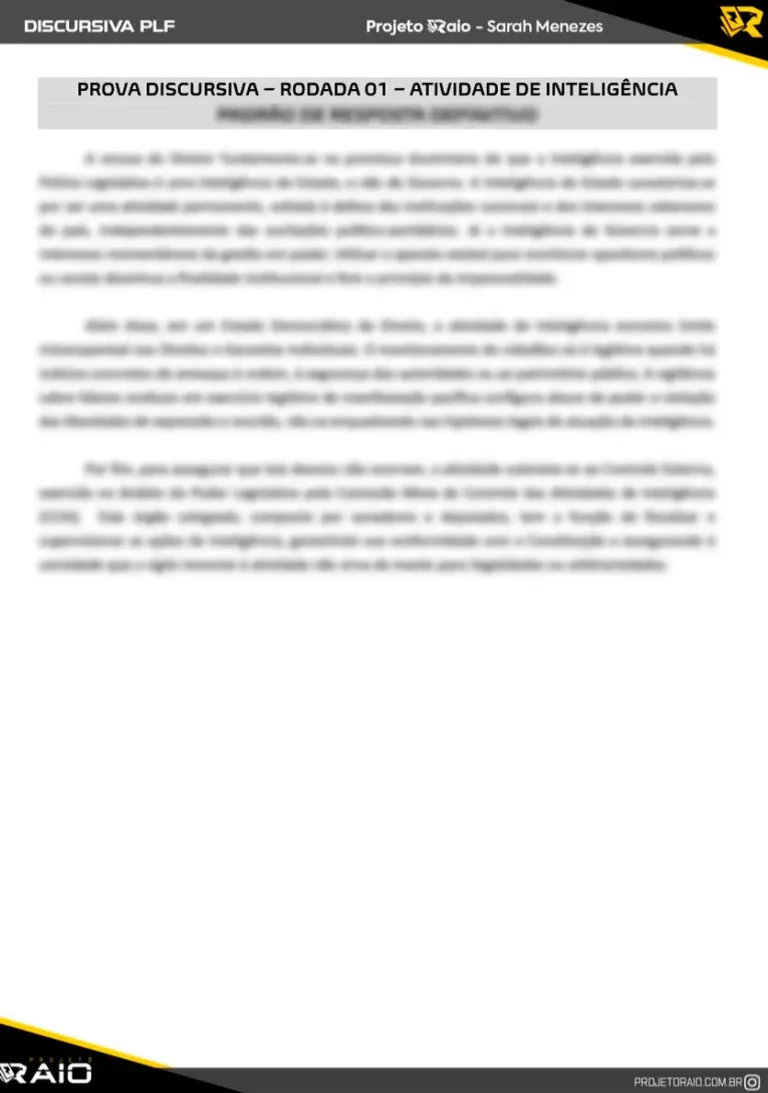 Padrão de Resposta Tema 01